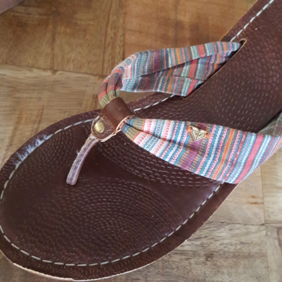 Roxy wedge sandals - Picture 2 of 5